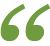 green quotation marks