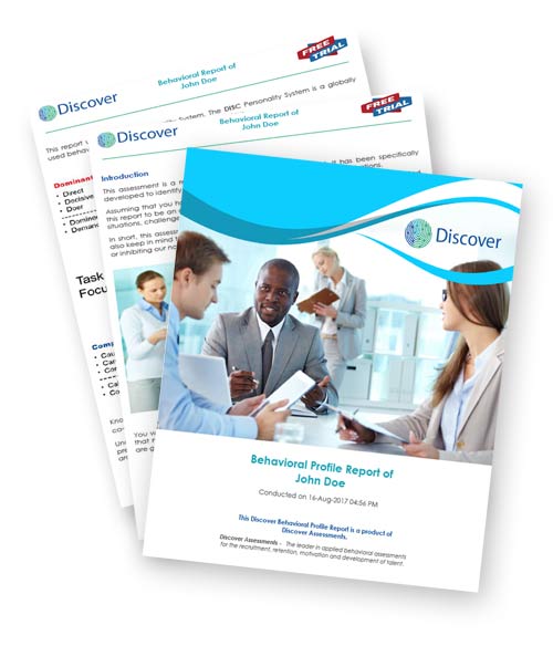 discover behavior assessment brochure cover