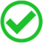 green check mark